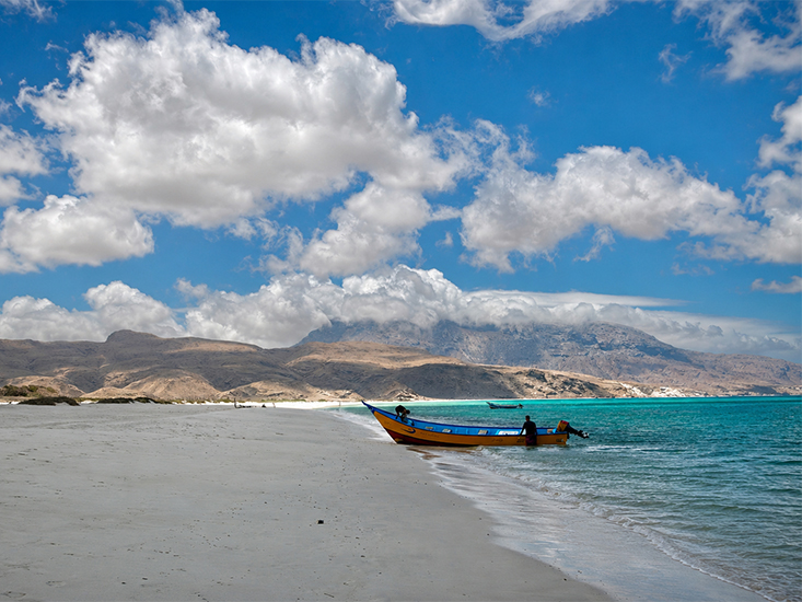 Shoab Beach boat trip Socotra